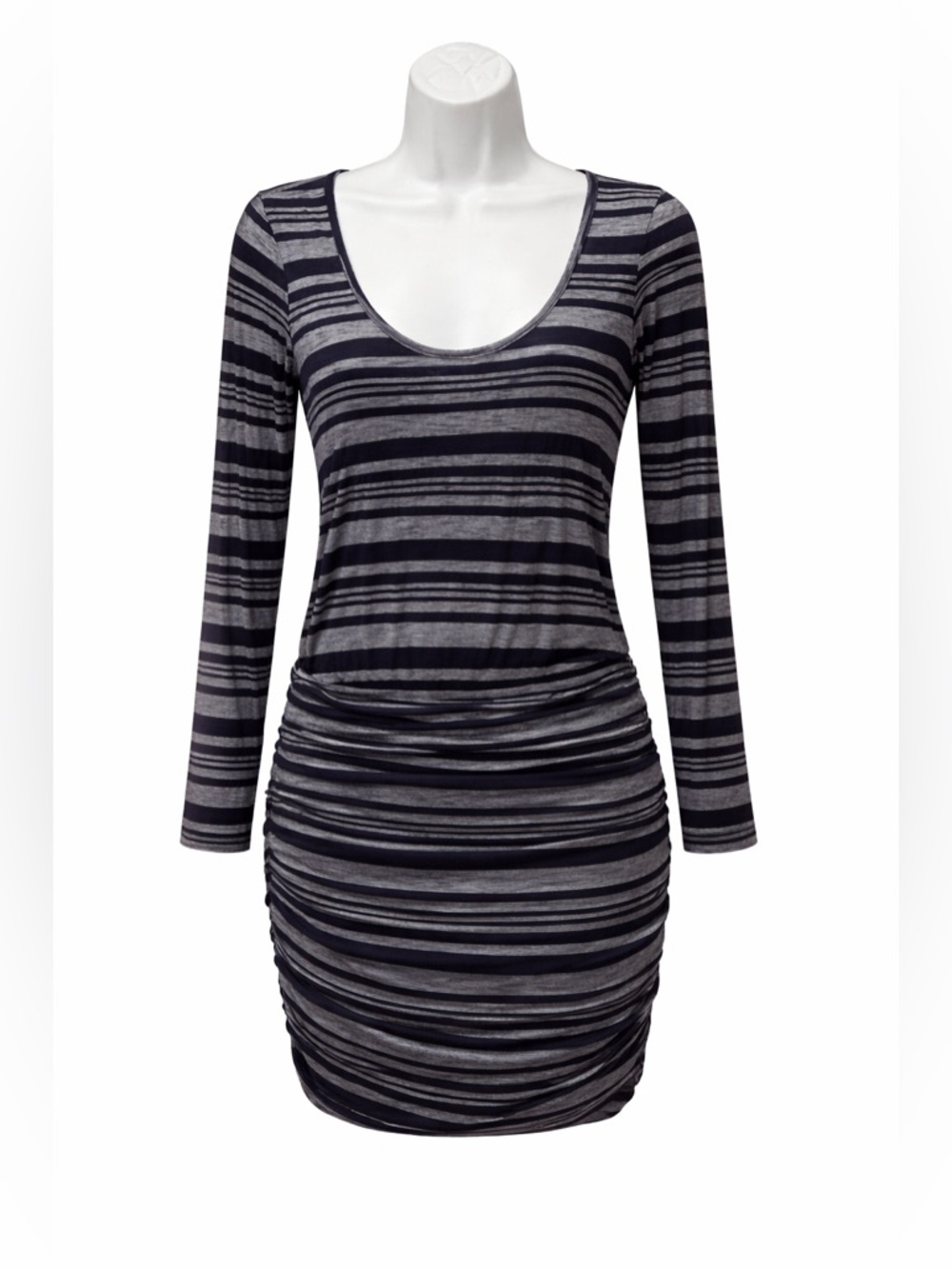 🖤 Blue & Grey Striped Dress | XS | Sporty, Soft & Comfortables